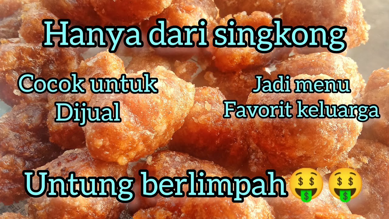 Bahan Singkong,bisa menjadi gethuk goreng yang lezat,sgt cocok untuk dijual! @arjuna family channel