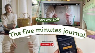 I used Emma Watson's 5-Minute Journal - review screenshot 5