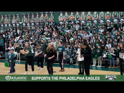 Fly EAGLES Fly! Atlantic Christian School Supports The Philadelphia Eagles