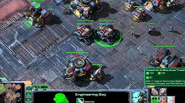 Terran Tutorial - Basic Mechanics and Unit Descriptions