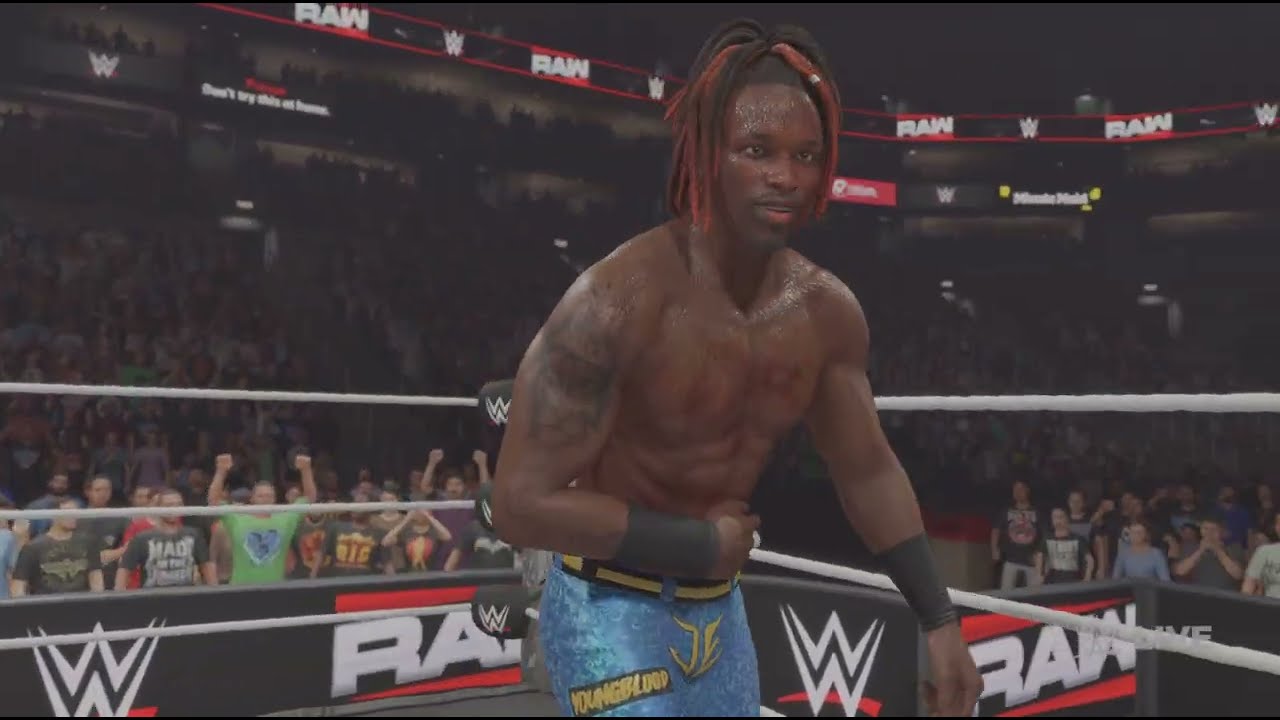 WWE 2K25 Gunther vs Dominik Mysterio vs Jevon Evans