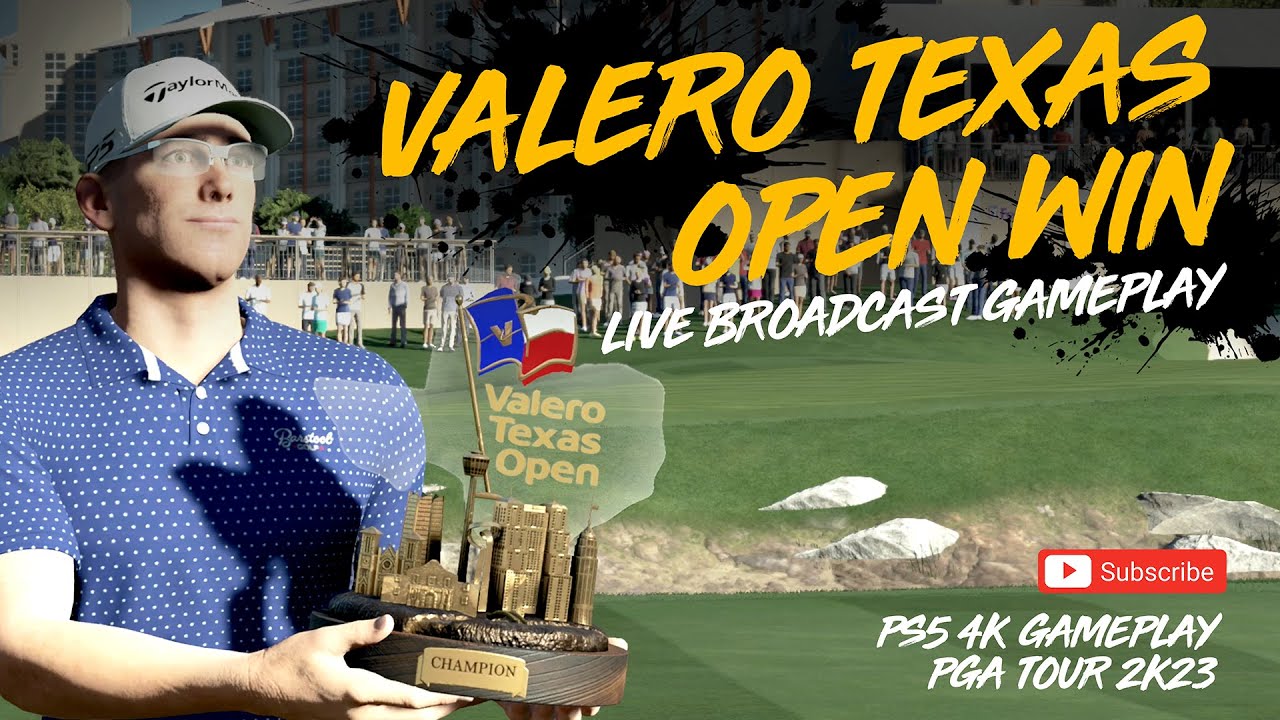 ⭐VALERO TEXAS OPEN WIN // DID I JUST MAKE A COMEBCK AND WIN! // PS5 4K GAMEPLAY