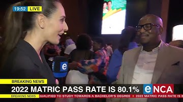 2022 matric pass rate is 80.1 percent