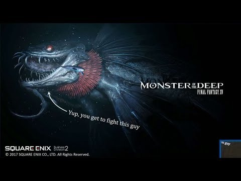 Monster of the Deep: Final Fantasy XV Research Trip in Yokohama Bay