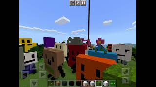 TPOT contestants in Minecraft