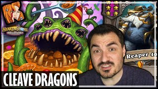 DRAGONS WITH A CLEAVE?! - Hearthstone Battlegrounds