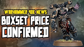 NEW Chaos vs Eldar Boxset Price confirmed! (£115)