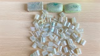 Cutting Soap Cubes • Dry Soap Crunches • So Satisfying