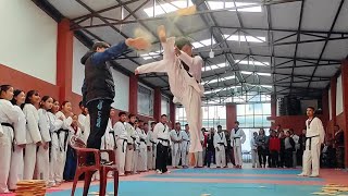 Taekwondo Board Breaking Test || 2nd Dan Black Belt