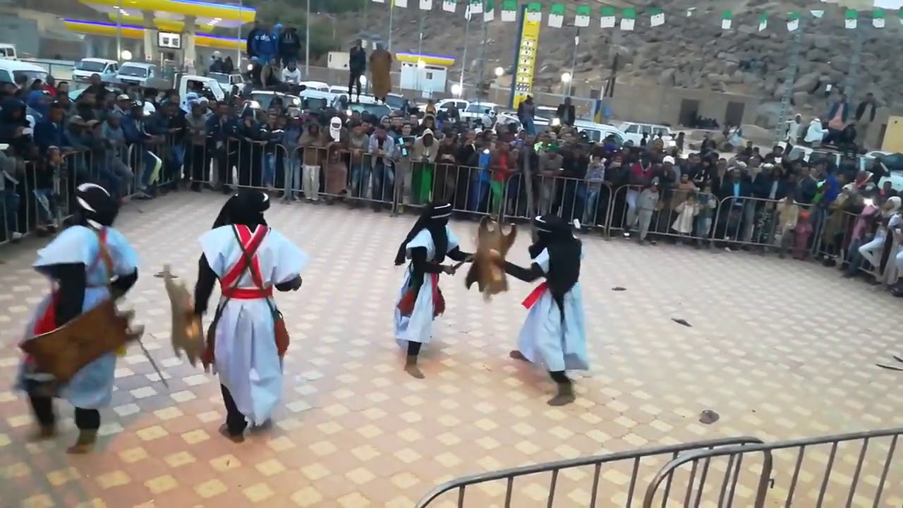 رقصة الطوارق الفلكلور الجزائري