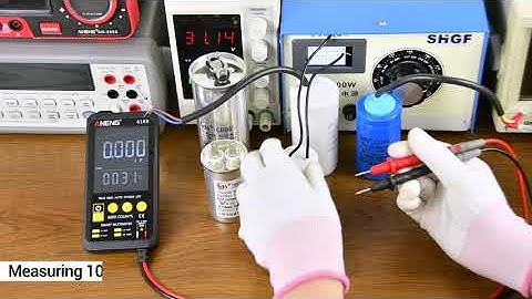 ANENG 618B Digital Multimeter Touch DC/AC Tester True RMS Multimetro Transistor Capacitor NCV Meter