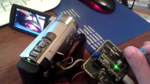 Sony HDR-CX130, LANC remote control, Zoomduino -- Arduino Zoom Controller