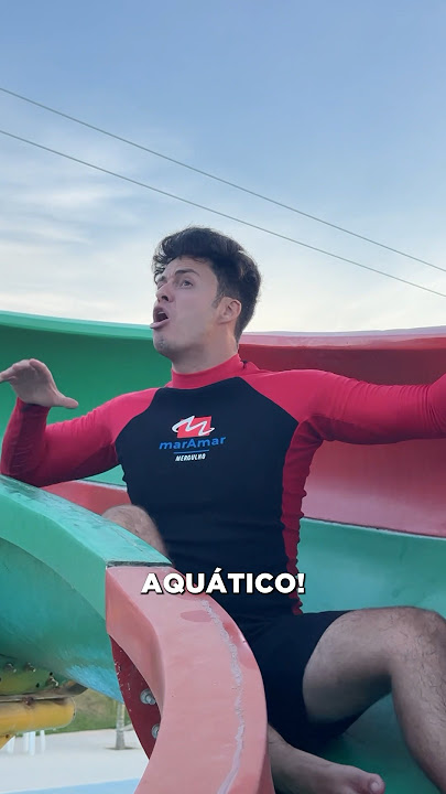 FIQUEI PRESO EM UM PARQUE AQUÁTICO! #shorts