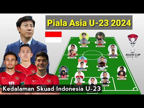 Kedalaman Skuad Indonesia U-23 Piala Asia U-23 2024 ~ Bersama Idzes &amp; Nathan