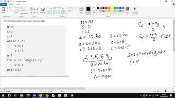 Sertifikasiyaya dəstək marafonu -PYTHON Sınaq izahı