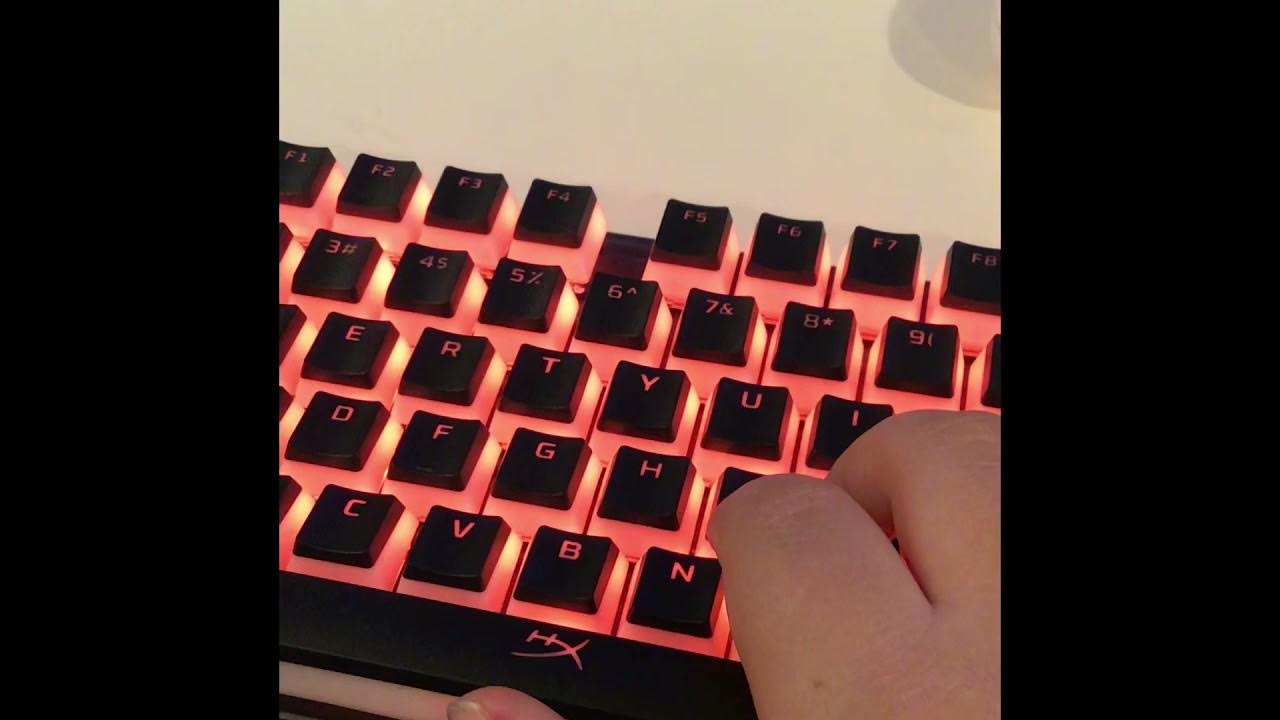 HyperX Pudding Keycaps & Razor Viper Mini Review YouTube