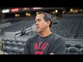 Shootaround Interview: Kevin Love, Haywood Highsmith, Erik Spoelstra | November 15, 2024