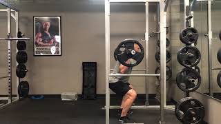 Bottom-Up Barbell Back Squat