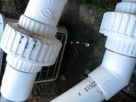 My Pool Heater Plumbing Leaking - YouTube