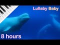 ☆ 8 HOURS ☆ Relaxing PIANO & UNDERWATER Sounds ♫ Soothing Music Instrumental with Beluga Whales