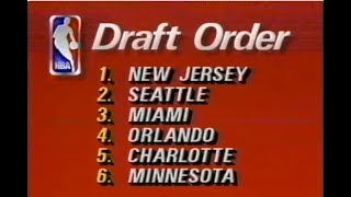 1990 NBA Draft Lottery [ESPN's SportsCenter Recap]