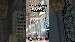 sebab terhalangnya rezeki #rezeki #takdirallah #doa #hadits #quote #nasihat #short
