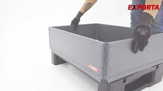 Plastic Pallet Collars - Exporta