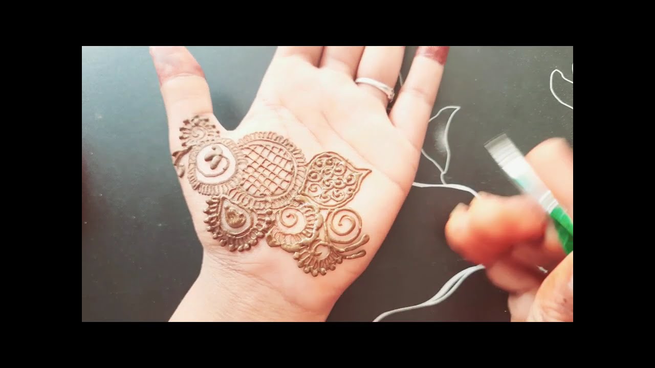 Beautiful mehndi design |easy mehndi design |#trending#handmade #viral#mehndidesign #mehandidesigns 