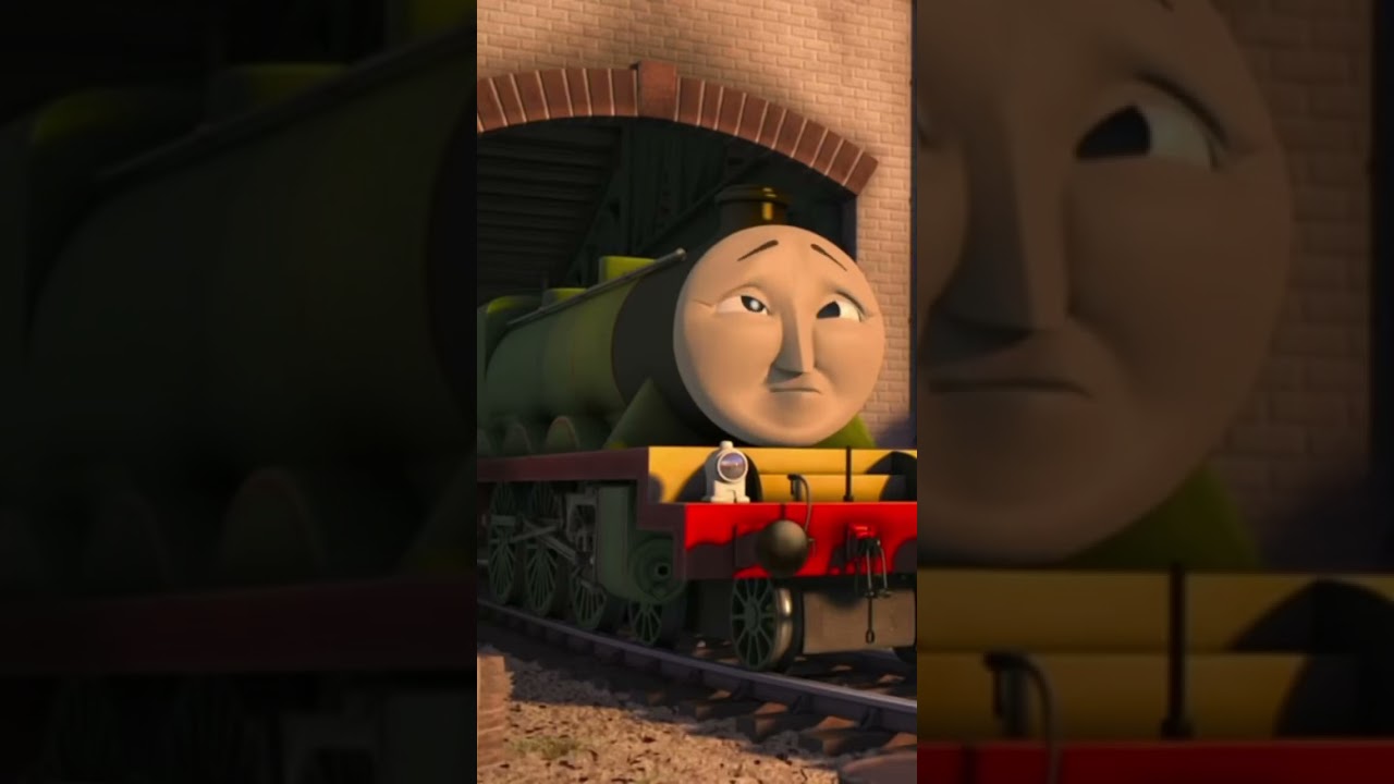 Henry the green engine being weird for 4 seconds
