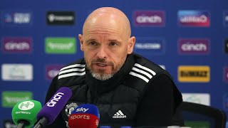 Erik ten Hag gives blunt response when asked whether he's staying at Man Utd