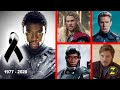 Famosos DESPIDEN a Chadwick Boseman &quot;PANTERA NEGRA&quot; y le dan el ÚLTIMO ADIOS