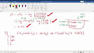 Lecture 7 Calculate pH acidic buffer part 1