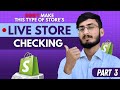  live shopify store checking chapter 3  dont do this mistakes 