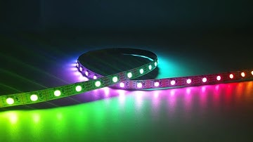 DC12V WS2815 RGBW 60LED addressable led strip light