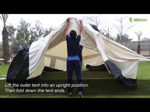 NRS Relief Viva Family Tent Fire Retardant UNHCR Standard