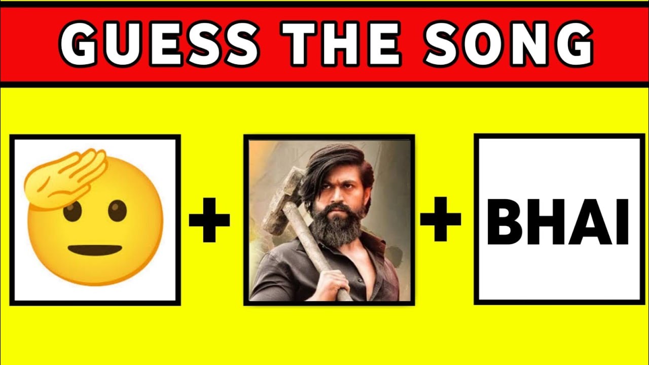 Guess The Song By Emoji  Guess The Song  TKAQS