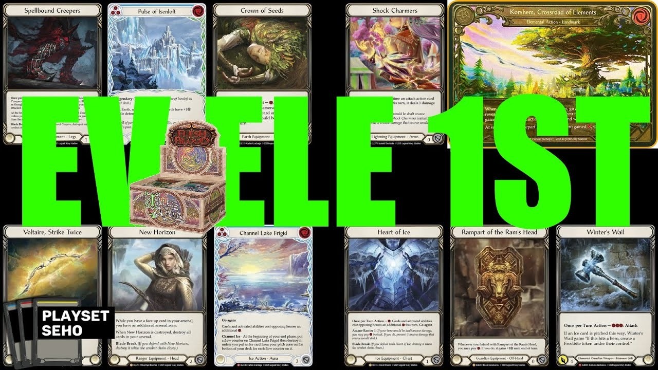 flesh and blood tales of aria card list EV ELE 1st This standalone booster set features three new heroes with innovative mechanics The best prices today for
