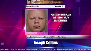 Mugshot TV - Live Arrest Booking Video Stream