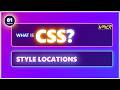 What is CSS? (Lesson 01) - Inline vs Embedded vs External Style
