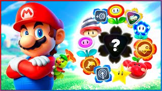 TODOS los POWER-UP e INSIGNIAS EXPLICADOS en Super Mario Bros Wonder 🔥 (Nintendo Switch)