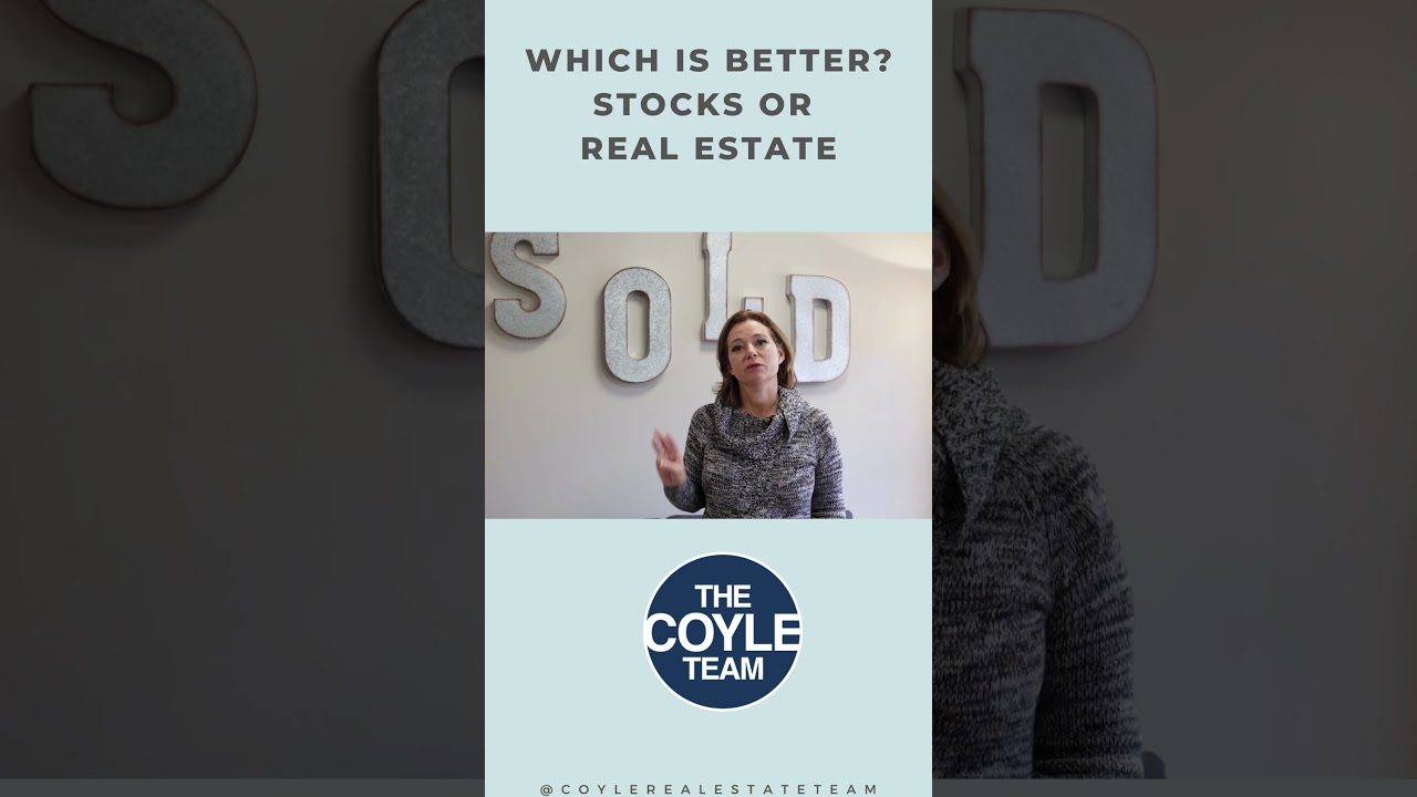 Here are my top 3 reasons I would invest in real estate over stocks