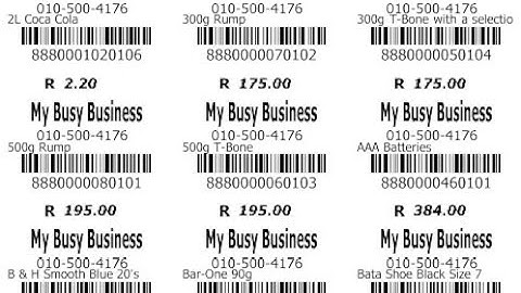 4POS Barcode Label Designer & Print Software - FREE