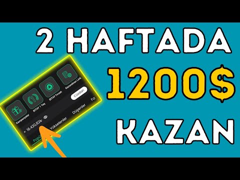 2 Haftada 1200$ Kazandıran Sistem 🤑 Ödeme Kanıtlı 💰 İnternetten Para Kazanma Yolları 2023