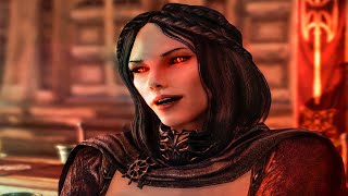 Serana Reacts To All Dovahkiin Races ( Serana Dialogue Add-On )