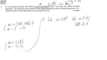DSE maths core 2020 paper1 #05 simultaneous equations