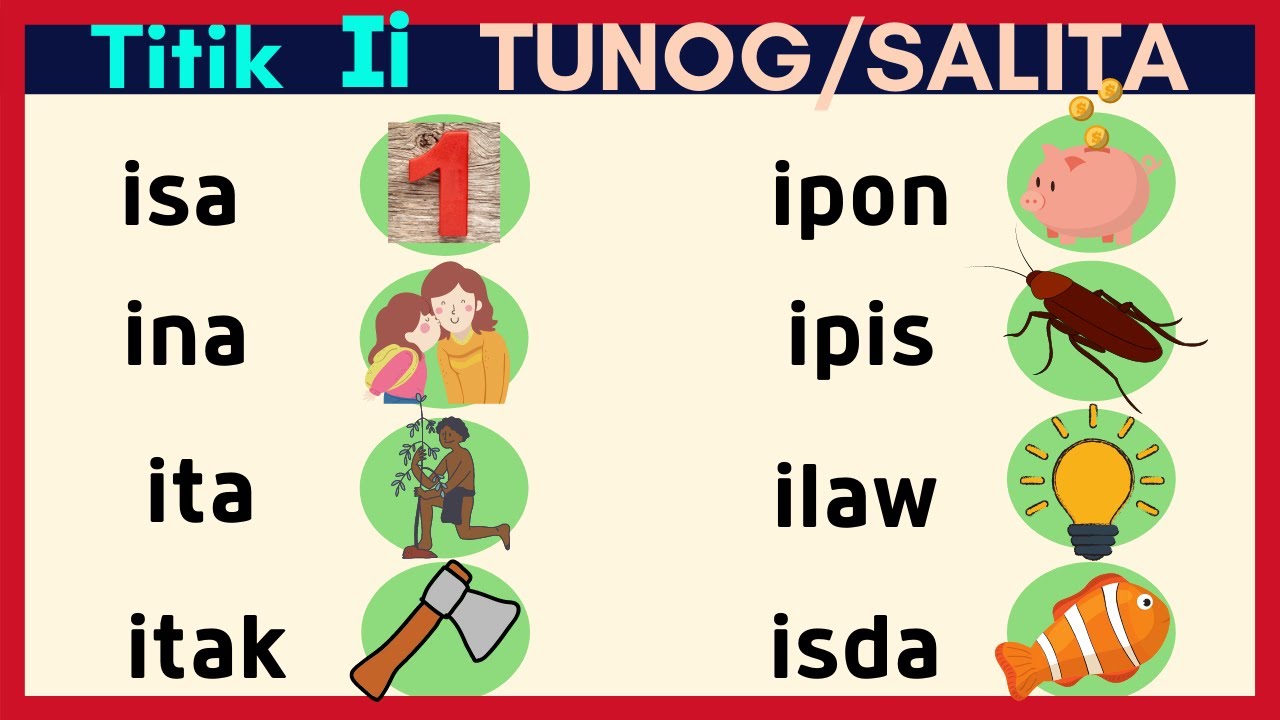 Letrang Ii Tunog Salita Pangungusap Kinder And Grade 1 Youtube