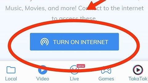 How To Fix MX Player Turn On Internet Problem