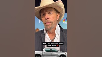 Toby Keith Last Interview 😭 #shorts #tobykeith #countrymusic #rip