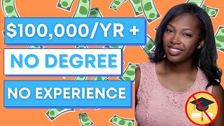 6 High Paying Jobs Without a Degree or Experience