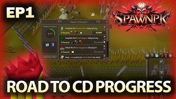 STARTING A FRESH ACCOUNT! *Road to CD EP.1* + $75 bond giveaway [SpawnPK RSPS]